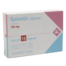 Sporanox 100mg 15-D, 15 Caps, Itraconazole